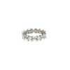 Tiffany & Co Victoria ring in platinium and diamonds - 360 thumbnail