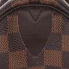 Sac à main Louis Vuitton  Speedy 30 en toile damier ébène et cuir marron - Detail D2 thumbnail