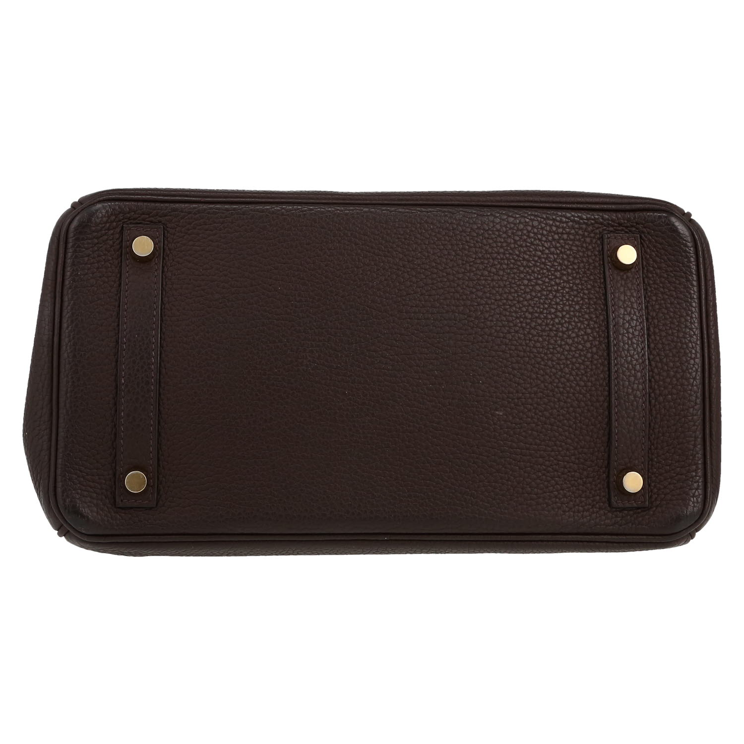 Hermès  Birkin 30 cm handbag  in brown togo leather - Detail D1