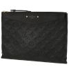 Louis Vuitton  Daily pouch  in black empreinte monogram leather - 00pp thumbnail