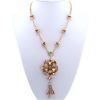Bulgari Diva's Dream necklace in pink gold and diamondsand in diamonds - 360 thumbnail