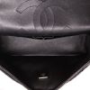 Chanel  Chanel 2.55 handbag  in black quilted leather - Detail D3 thumbnail