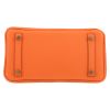 Hermès  Birkin 25 cm handbag  in orange togo leather - Detail D1 thumbnail