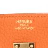 Hermès  Birkin 25 cm handbag  in orange togo leather - Detail D2 thumbnail