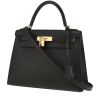Hermès  Kelly 28 cm handbag  in black epsom leather - 00pp thumbnail