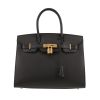 Bolso de mano Hermès  Birkin 30 cm en cuero epsom negro - 360 thumbnail