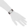 Jaeger-LeCoultre Reverso  in stainless steel Ref: Baton index, hands  Circa 2016 - Detail D1 thumbnail