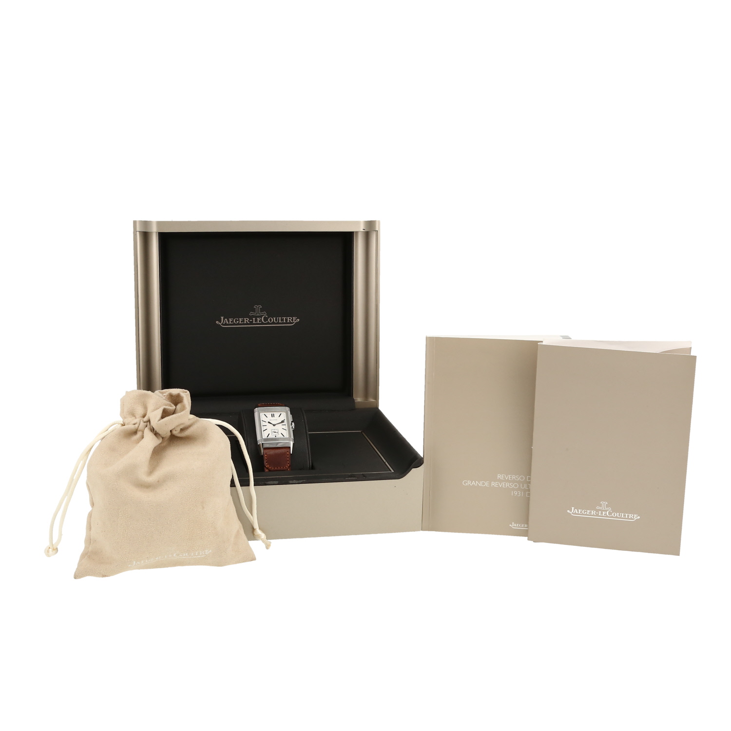 Montre Jaeger-LeCoultre Reverso en acier Ref: Jaeger-LeCoultre - 278.8.54  Vers 2016 - Detail D2