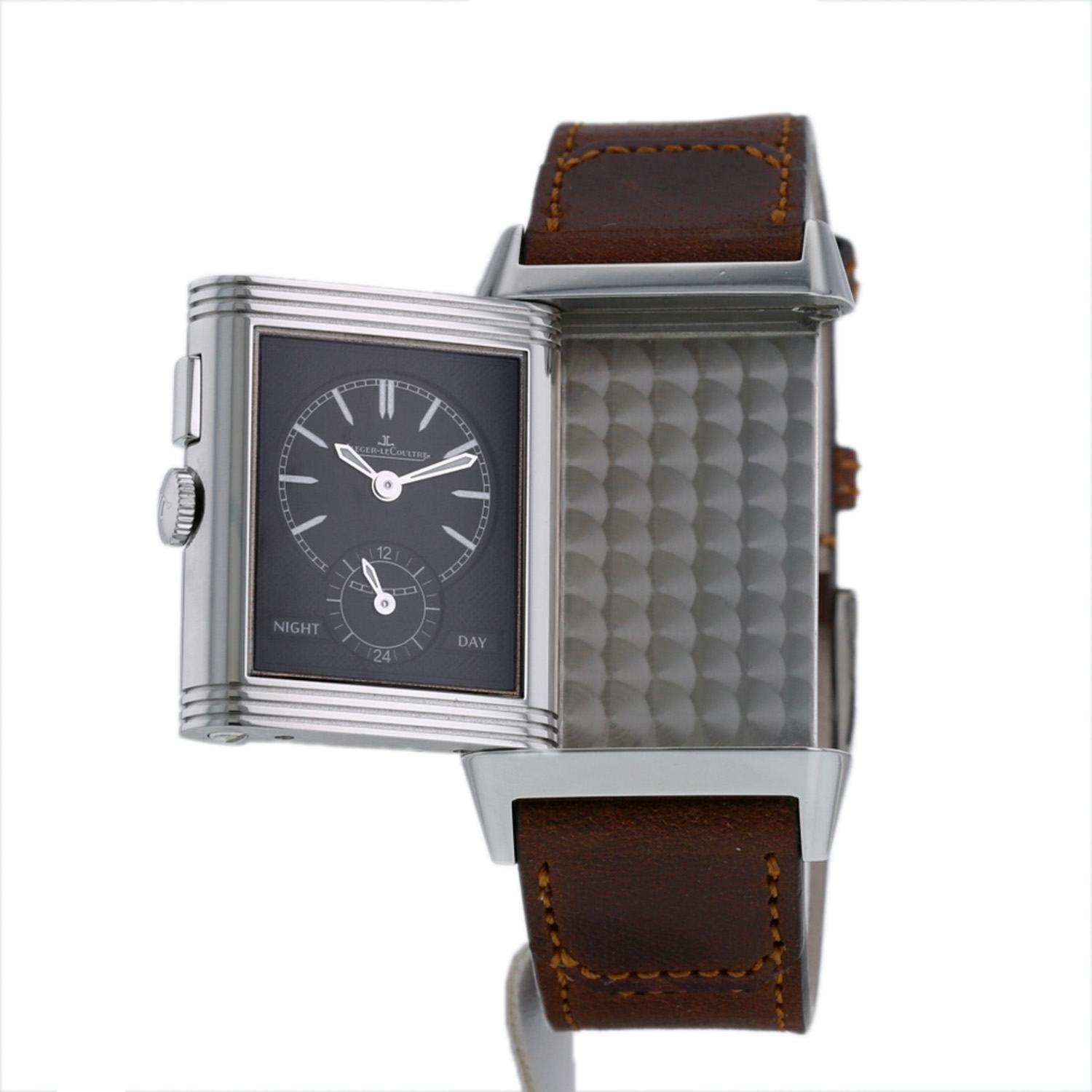 Montre Jaeger-LeCoultre Reverso en acier Ref: Jaeger-LeCoultre - 278.8.54  Vers 2016 - Detail D3