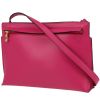 Loewe  Pocket shoulder bag  in pink leather - 00pp thumbnail