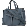 Loewe  Gate handbag  in blue leather - 00pp thumbnail