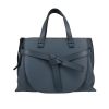 Loewe  Gate handbag  in blue leather - 360 thumbnail