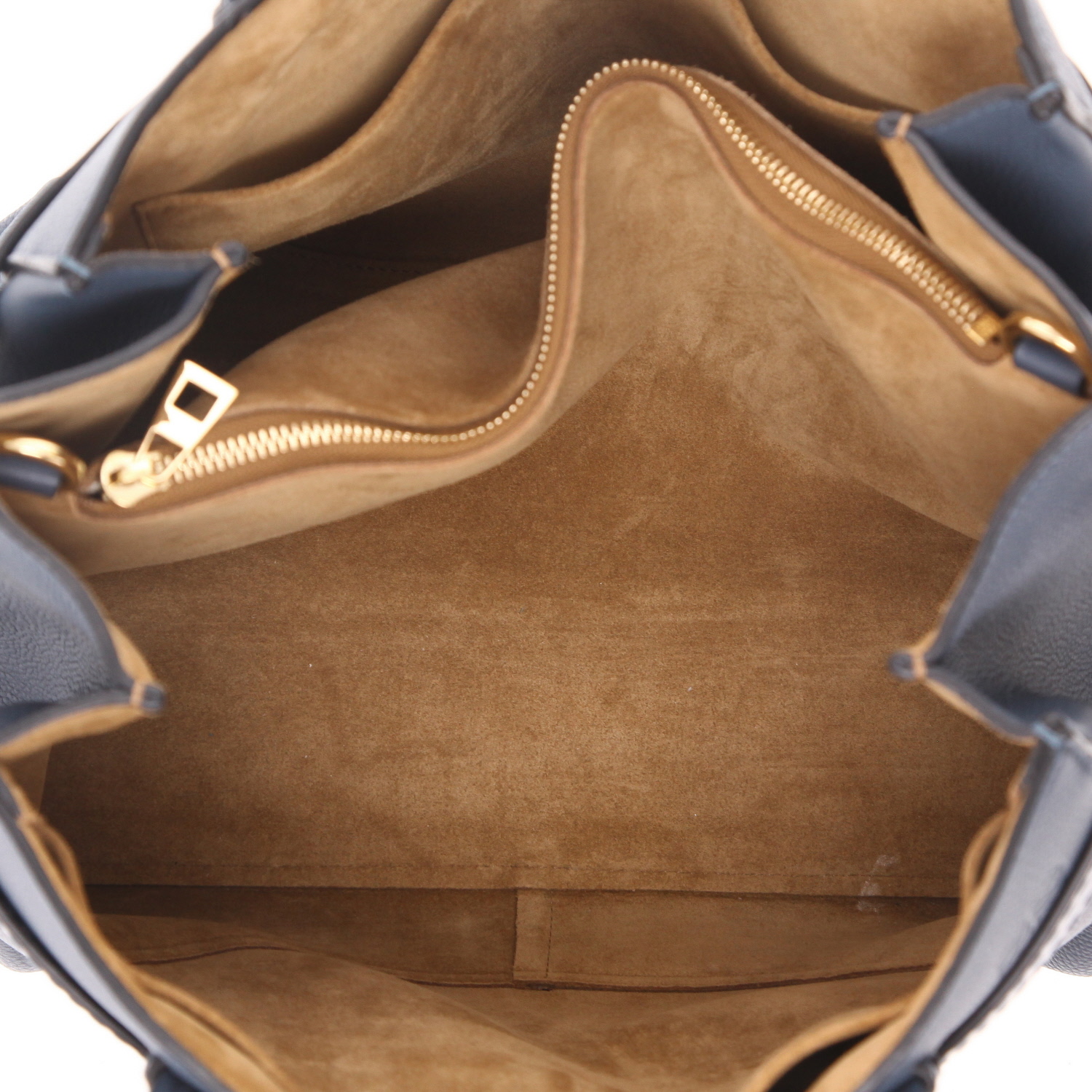 Borsa Loewe  Gate in pelle blu - Detail D3