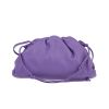 Bottega Veneta  Pouch mini  handbag/clutch  in purple leather - 360 thumbnail