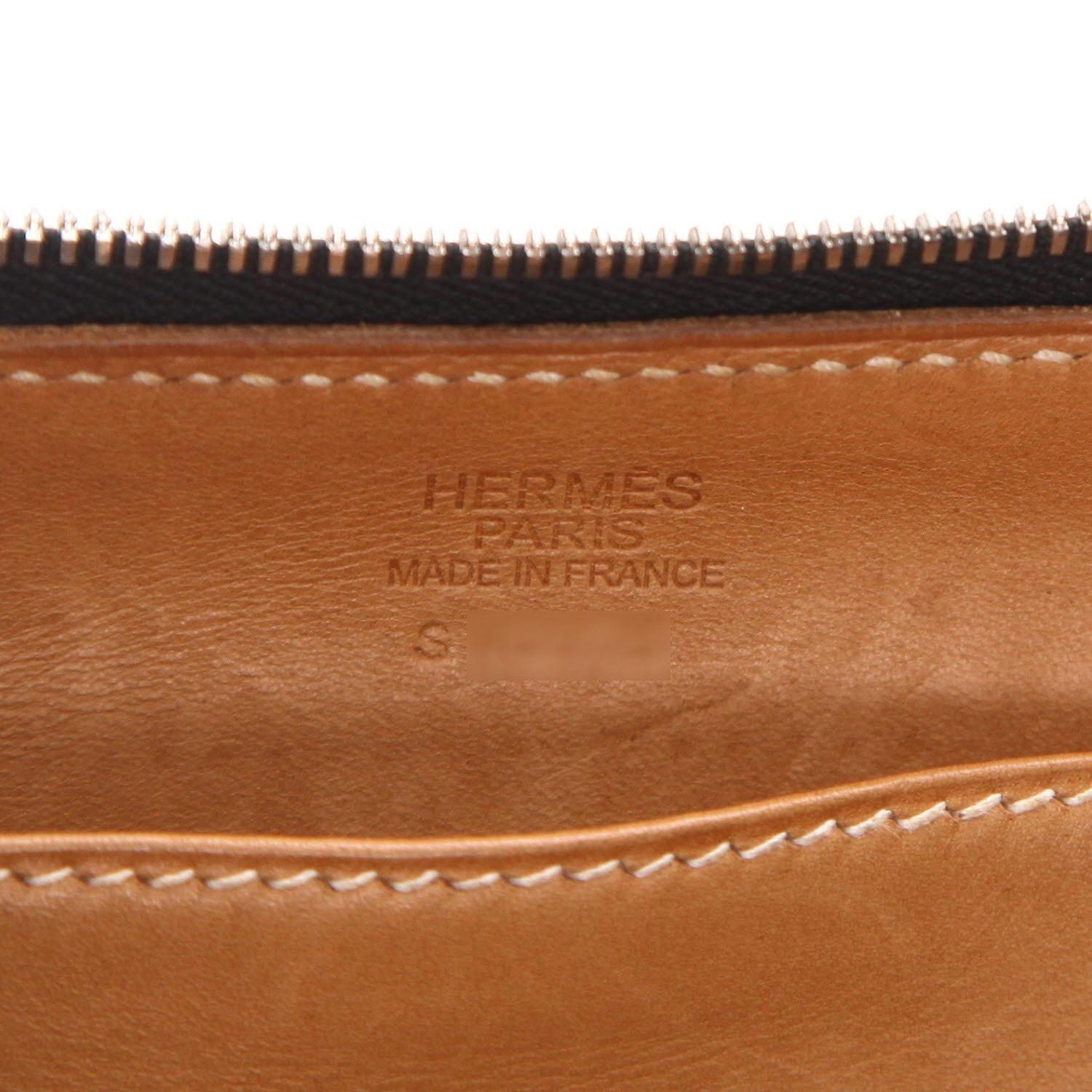 Hermès  Paris-Bombay handbag  in black box leather - Detail D2