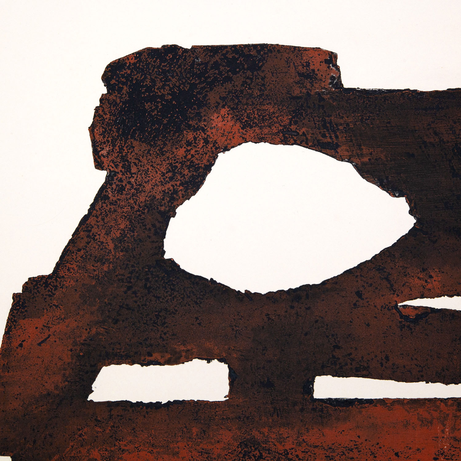 Pierre Soulages (1919-2022), Eau-forte XXVII - 1974 - Detail D1