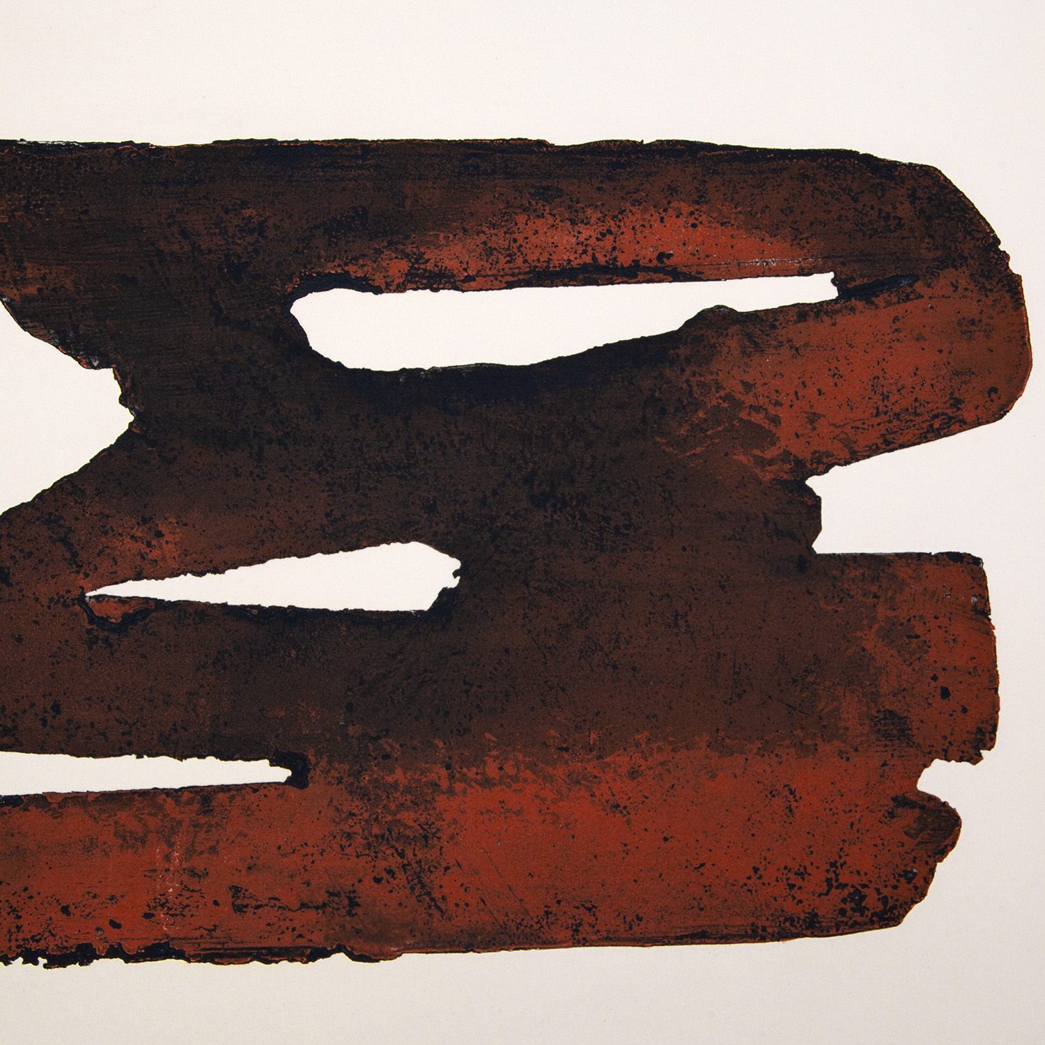 Pierre Soulages (1919-2022), Eau-forte XXVII - 1974 - Detail D2
