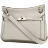 Hermès  Jypsiere 28 cm shoulder bag  in grey togo leather - 00pp thumbnail