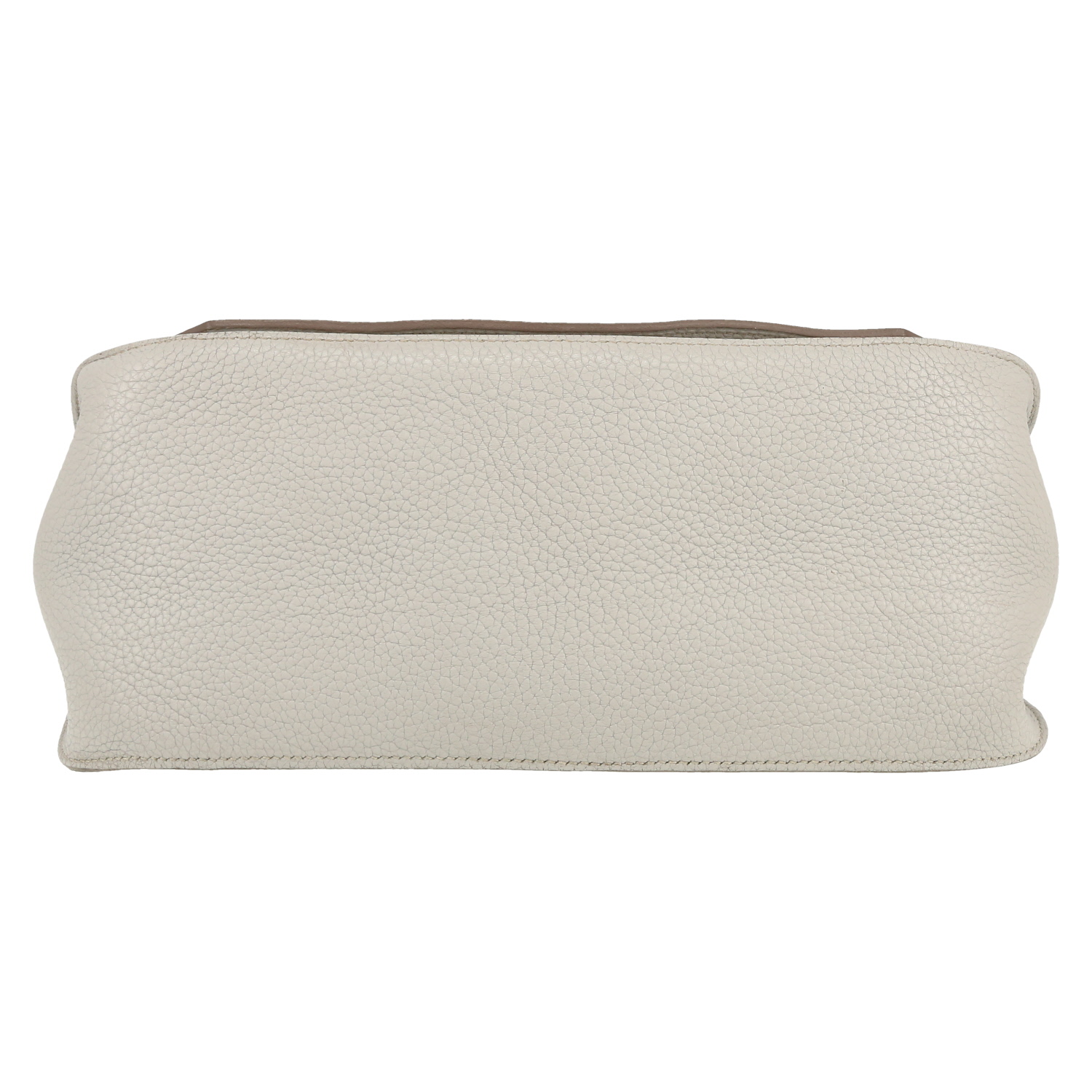 Bolso bandolera Hermès  Jypsiere 28 cm en cuero togo gris - Detail D1