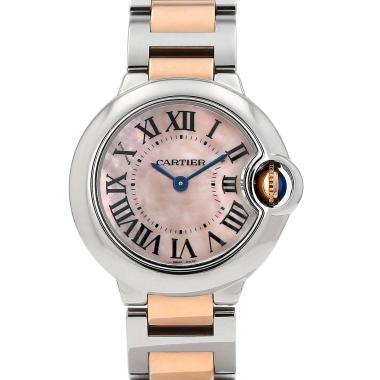 Reloj Cartier Ballon Bleu De Cartier de oro y acero Ref: Cartier - 3009  Circa 2010