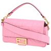Fendi  Baguette handbag  in pink monogram leather - 00pp thumbnail