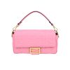 Fendi  Baguette handbag  in pink monogram leather - 360 thumbnail
