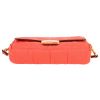 Fendi  Baguette handbag  in coral leather - Detail D1 thumbnail