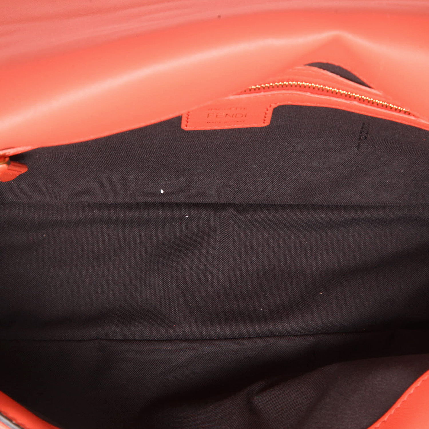 Borsa Fendi  Baguette in pelle corallo - Detail D3