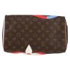 Louis Vuitton  Speedy Editions Limitées Game On shoulder bag  in brown monogram canvas  and natural leather - Detail D1 thumbnail