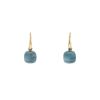 Pomellato Nudo Petit small model earrings in pink gold and topaz - 00pp thumbnail