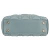 Dior  Lady Dior mini  handbag  in light blue leather cannage - Detail D1 thumbnail
