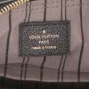 Bolso de mano Louis Vuitton  Nano Speedy en cuero monogram huella negro y cuero granulado negro - Detail D2 thumbnail