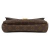 Bolso bandolera Louis Vuitton  Metis en lona Monogram marrón y cuero natural - Detail D1 thumbnail