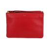 Celine  Trio shoulder bag  in red leather - 360 thumbnail