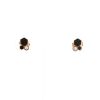 Chaumet Bee my Love small earrings in pink gold and diamonds - 360 thumbnail