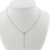 Tiffany & Co Diamonds By The Yard necklace in yellow gold and diamonds - 360 thumbnail