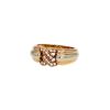 Cartier Nadja ring in 3 golds and diamonds - 00pp thumbnail