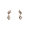 Chaumet Joséphine Aigrette earrings in pink gold and diamonds - 00pp thumbnail