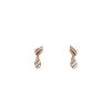 Chaumet Joséphine Aigrette earrings in pink gold and diamonds - 360 thumbnail