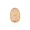 Bulgari Intarsio ring in pink gold, mother of pearl and diamonds - 360 thumbnail