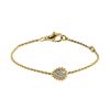 Bracelet Boucheron Serpent Bohème motif XS en or jaune et diamants - 00pp thumbnail