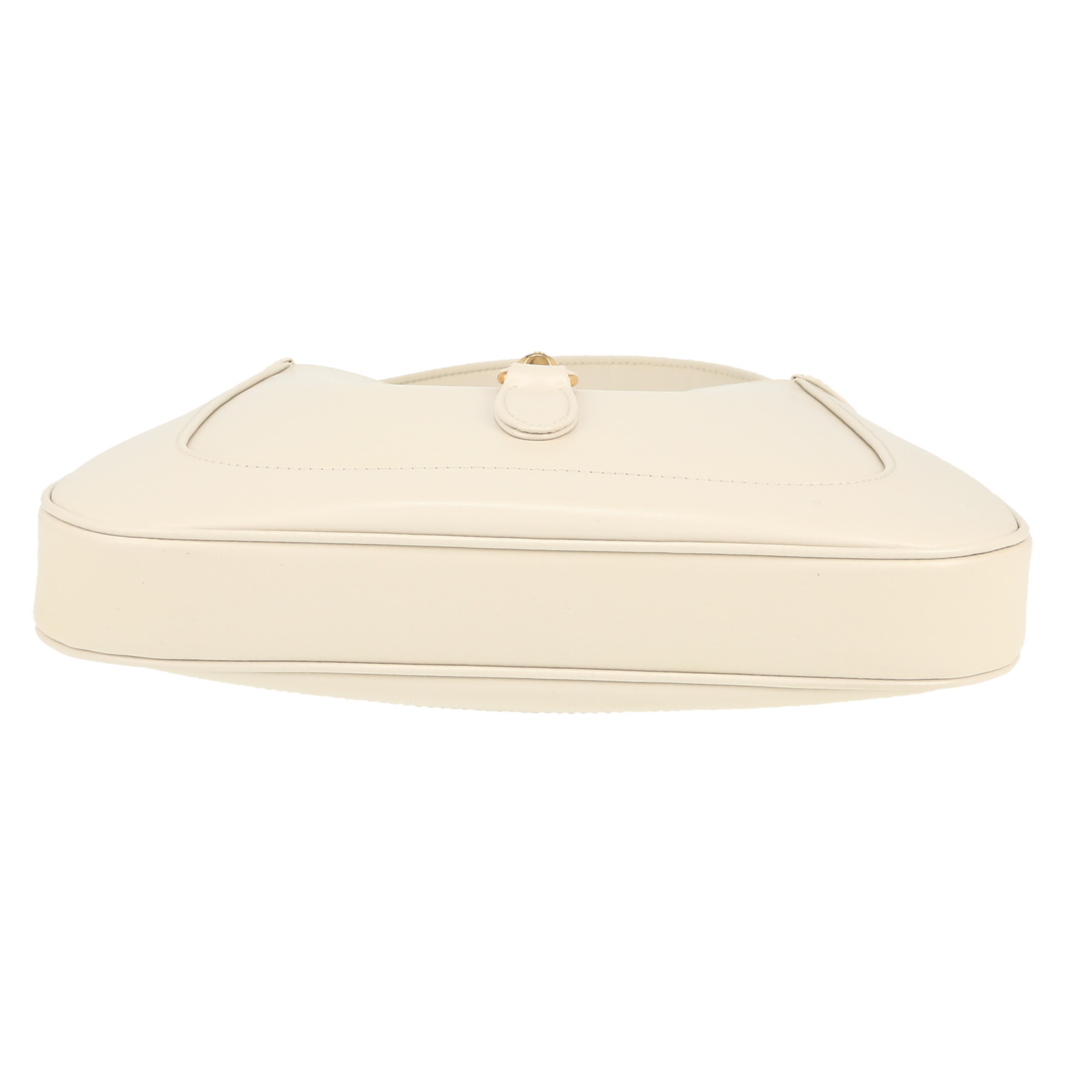 Gucci  Jackie handbag  in white leather - Detail D1