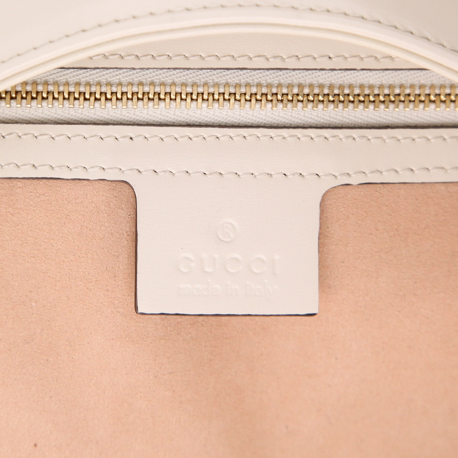 Borsa Gucci  Jackie in pelle bianca - Detail D2