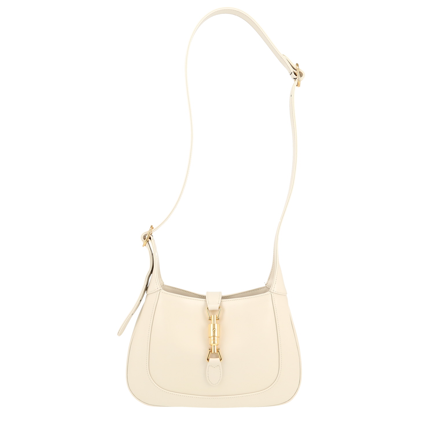 Bolso de mano Gucci  Jackie en cuero blanco - Detail D4