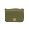 Loewe  Goya handbag  in green leather - 360 thumbnail