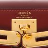 Hermès  Kelly 28 cm handbag  in red H box leather - Detail D2 thumbnail