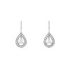 Boucheron Ava earrings in white gold and diamonds - 00pp thumbnail