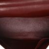 Hermès  Kelly 32 cm handbag  in burgundy box leather - Detail D3 thumbnail