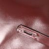 Hermès  Kelly 32 cm handbag  in burgundy box leather - Detail D4 thumbnail