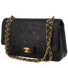 Chanel  Timeless Classic handbag  in dark blue quilted leather - 00pp thumbnail